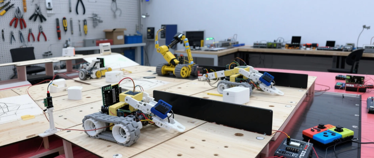 实战型工程创造项目：【双人成行】机器人挑战赛